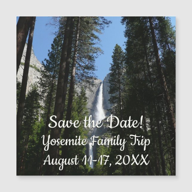 Fotografia de Yosemite Falls and Woods Landscape (Frente)