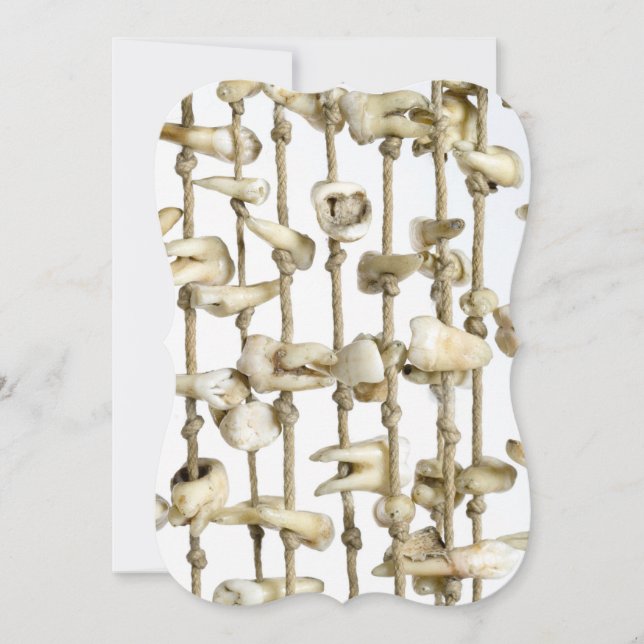 Fotografia dentária engraçada Dentista de dentes e (Frente)