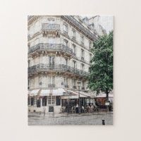 Fotografia do Canto de Paris Quebra-cabeça