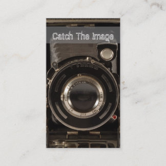 Fotografia do cartão de visita da câmera de