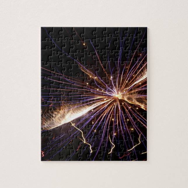 Fotografia do Fireworks Quebra-cabeça (Vertical)