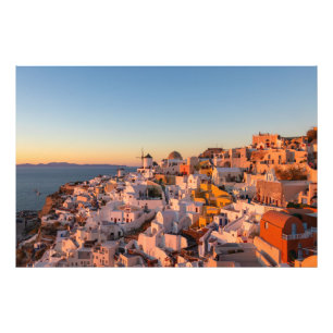 Fotografia do Pôr do Sol em Santorini