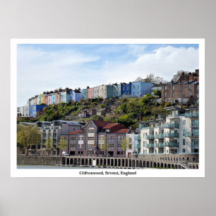 Fotografia do poster de Cliftonwood, Bristol, 28"