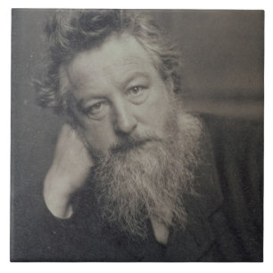 Fotografia do retrato de William Morris (1834-96)