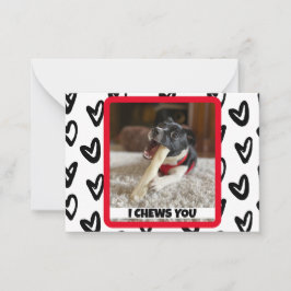 Fotografia do Seu Cachorro - Cartão de Nota Escola