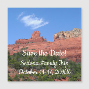 Fotografia do Steamboat Rock em Sedona Arizona