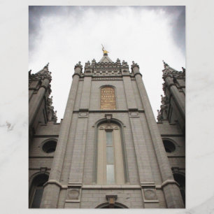 Fotografia do Templo de Salt Lake City do LDS Morm