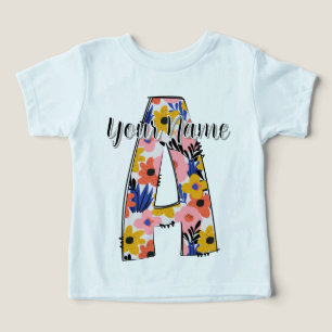 Fotografia editável Letras alfabéticas A personali