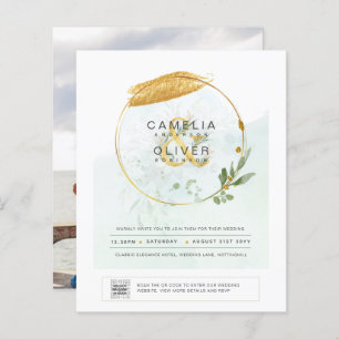 FOTOGRAFIA EM GRANDE ESCALA Convite QR CÓDIGO F