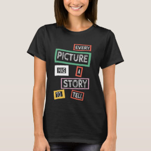 Fotografia engraçada camisa Bonito presente para f