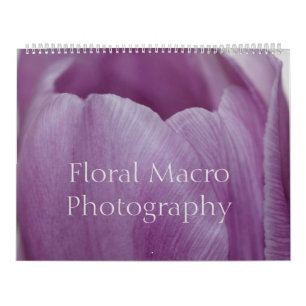 Fotografia Floral do Calendário Fechar Ups