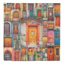 Fotografia original moderna da arte da porta do