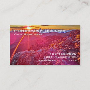Fotografia personalizável cartões de visitas de so