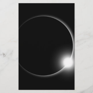 Fotografia Solar Lunar Eclipse Lua Sol Flare