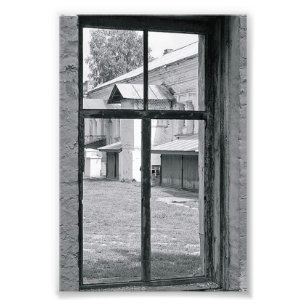 Fotografia T7 4x6 preto e branco da letra do