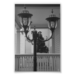 Fotografia Y7 4x6 preto e branco da letra do