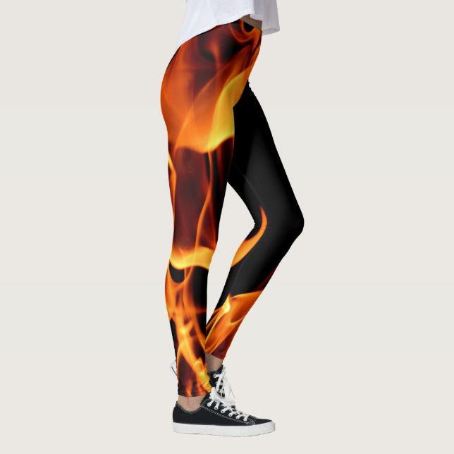 Fotografias de incêndio das leggings do Hipster Co (Direita)