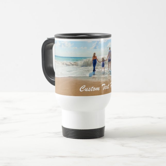 Fotografias Personalizadas Caneca de viagem As Fot (Frente Esquerda)