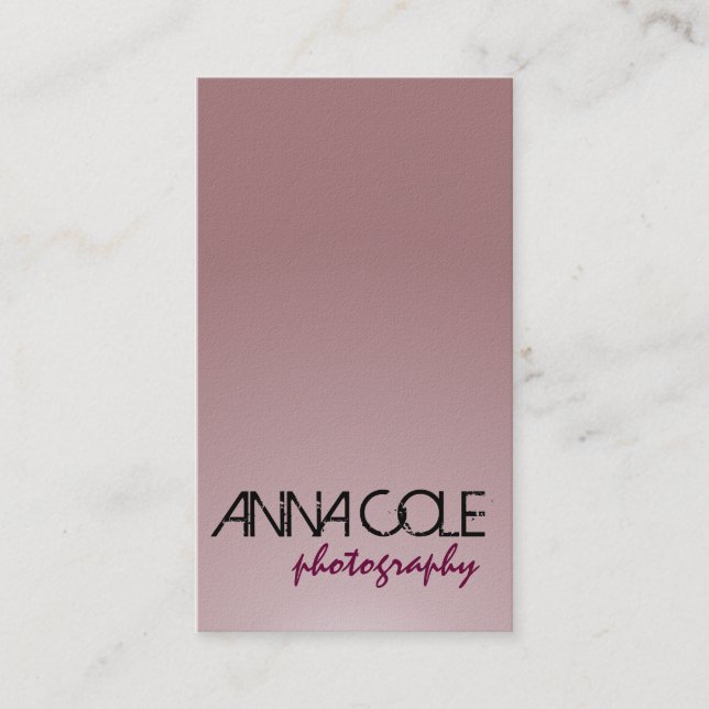 Fotógrafo - cartões de visitas (Frente)