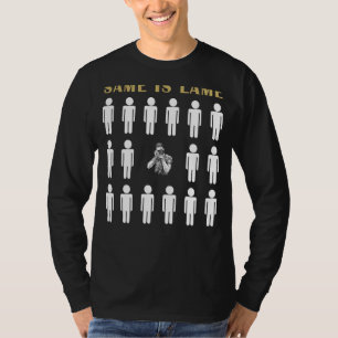 Fotógrafo O mesmo é Camiseta Lame - Encaixe o Sil