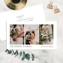 Fotógrafo / Outro Cartão de visita