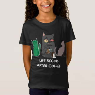 Fotos de camisetas de gatos para amantes de café