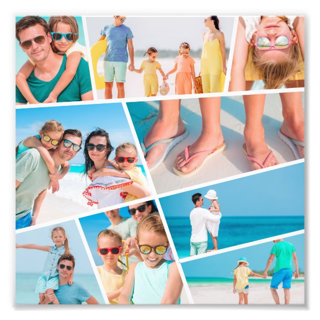 Fotos de Colagem de Imagens Personalizadas 9 Simpl (Frente)