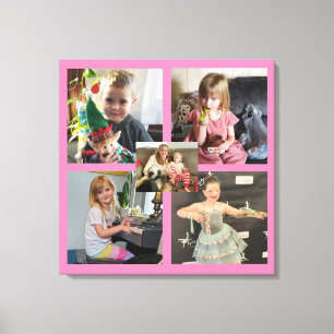 Fotos de Família Personalizadas Impressão em Tela