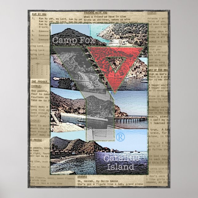 Fotos de poster Colagem Fotos de Fox, Música e Y (Frente)