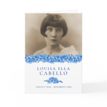 Fotos do programa de serviço funerário "me-nots" a