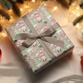 Fotos Engraçadas Natal Papel de Presente Tema