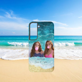 Fotos Personalizadas de Melhores Amigas na Praia/O