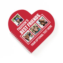 Fotos, texto e cor personalizados dos melhores ami