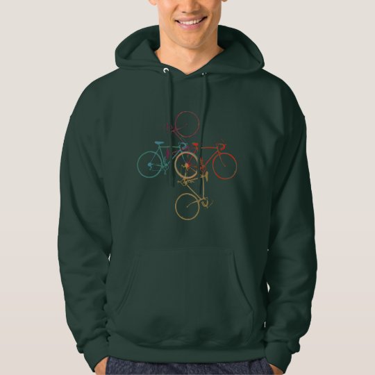 four bicycles . bikes, cycling moletom