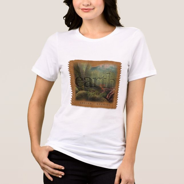 Four Elements - Earth - T Shirt (Frente)