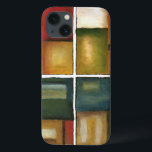 Four Paneled Painting by Jennifer Goldberger<br><div class="desc">Give the gift of four paintings in one with this piece by Jennifer Goldberger. This paneled painting exudes warmth thanks to the colors used and the simple variety of the subtle changes. A great piece to hang on your wall!</div>