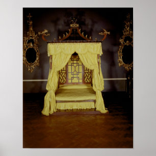 Four Poster Bed, in the Chinese style, 1750s
