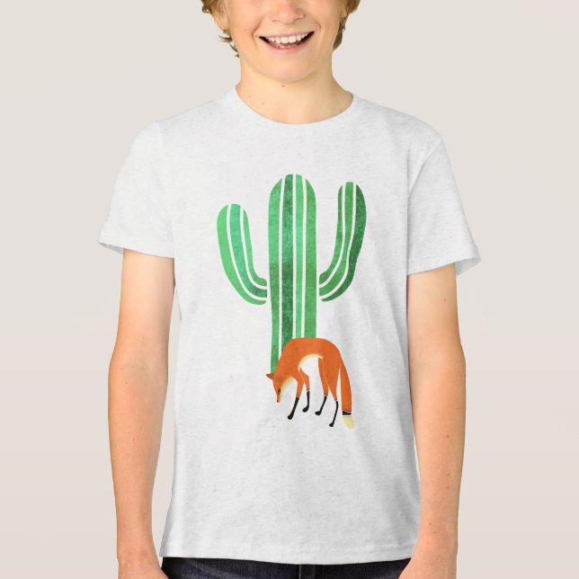 Fox and cactus (Frente)