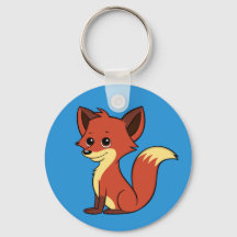 Fox Blue Chaveiro