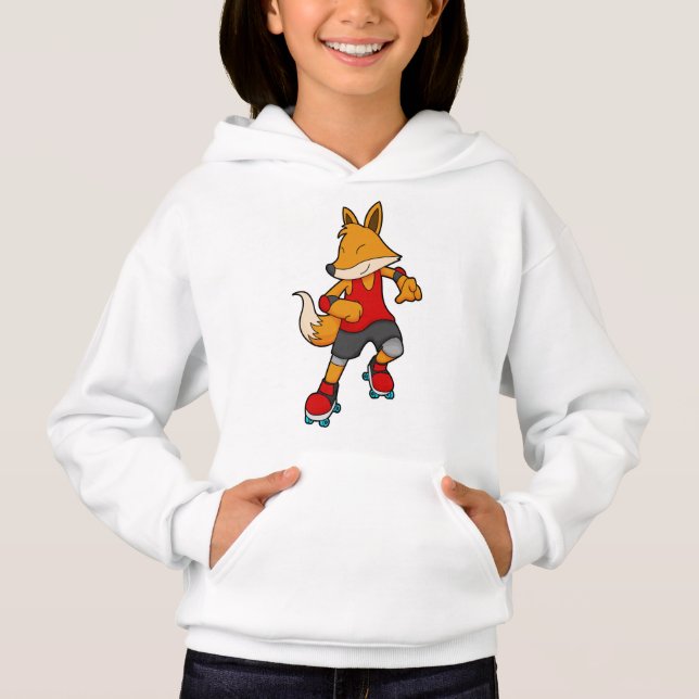 Fox como Patinador com skates Roller (Frente)