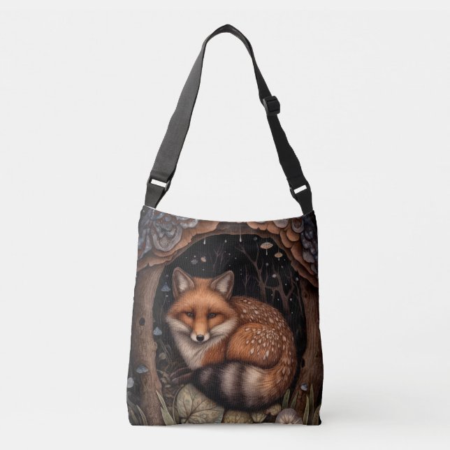 Fox Crossbody Bolsa (Frente)