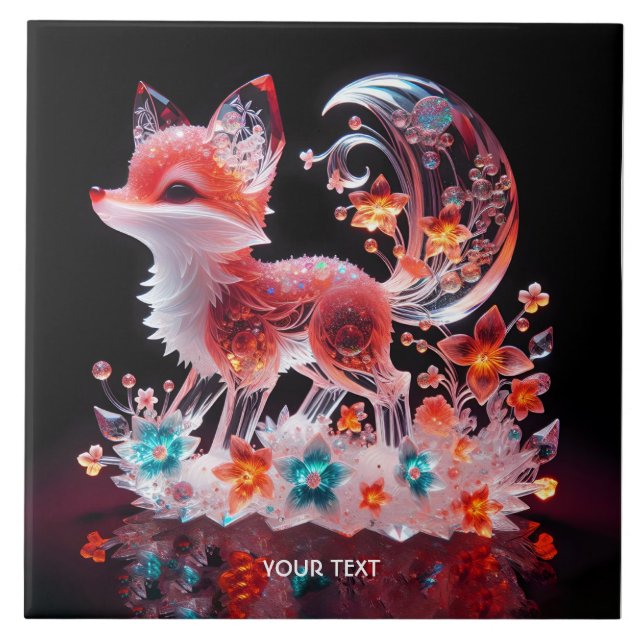 Fox de Vidro Vermelho Fantasy (Frente)