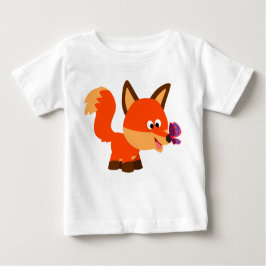 Fox E Camiseta De Bebê
