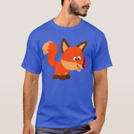 Fox E Camiseta De Borboleta