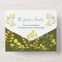 Fox e Chá de fraldas de flores