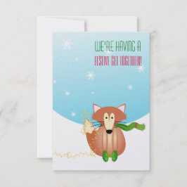 Fox no Convite Mittens