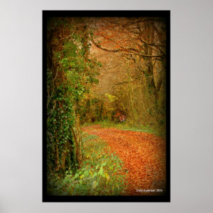 Fox on the Ouro Path Poster ~ Fantasy