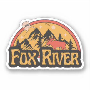 Fox River, adesivo do Alasca