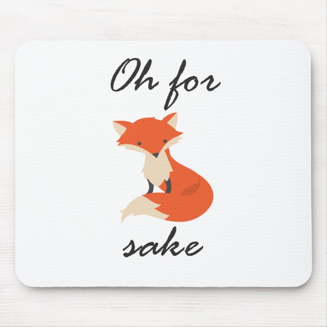 Fox Sake Mousepad (Frente)