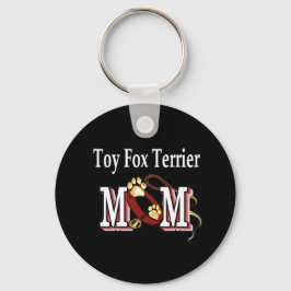 fox terrier mãe Chaveiro